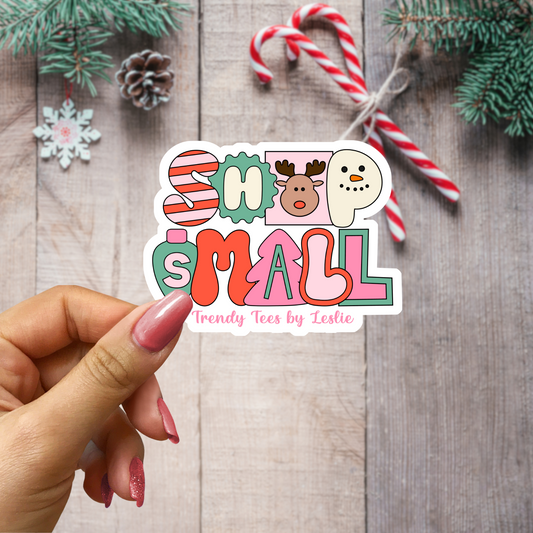 Shop Small Sticker Shop Small Stickers – Earthline Customs