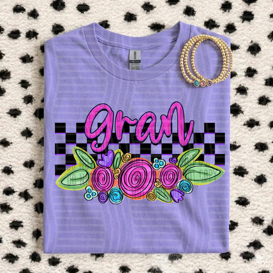 GRAN CHECKERS FLOWERS