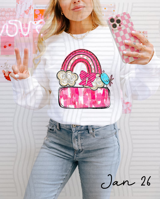 CUSTOM RAINBOW NAME TAG