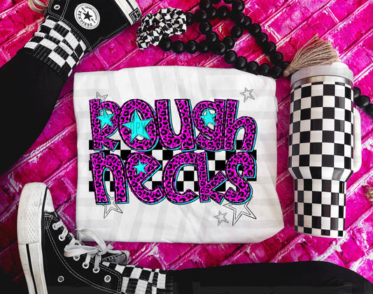 Roughnecks (pink neon leopard)