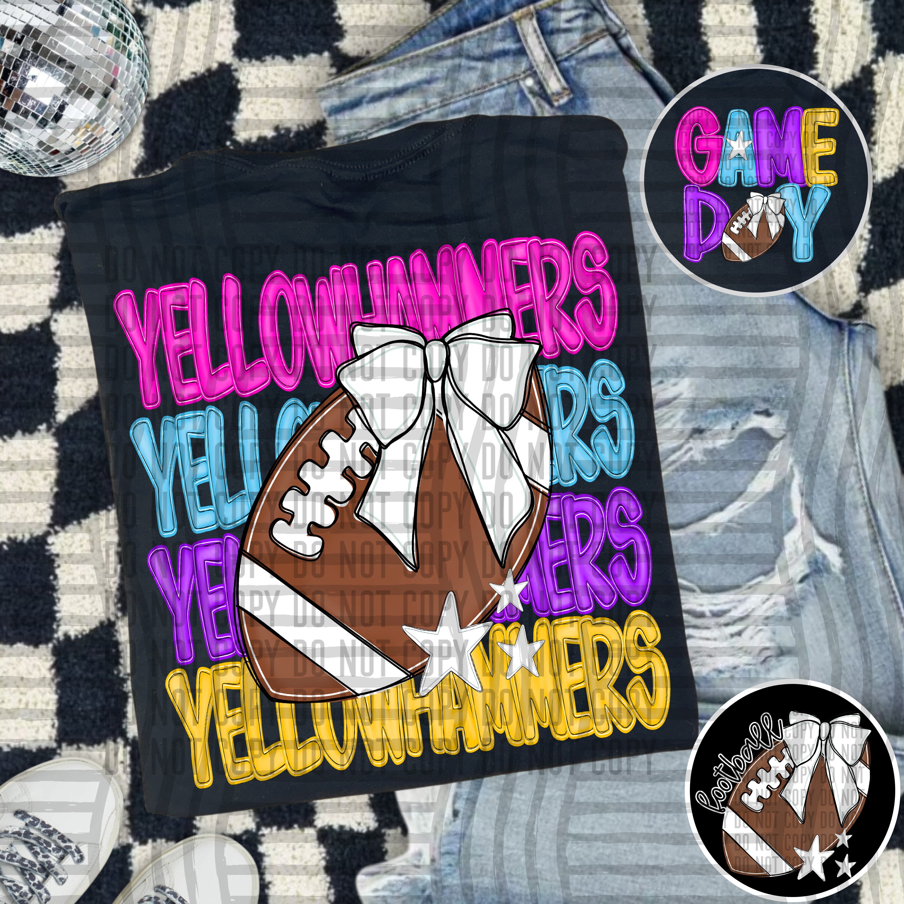 FOOTBALL YELLOW HAMMERS – Earthline Customs