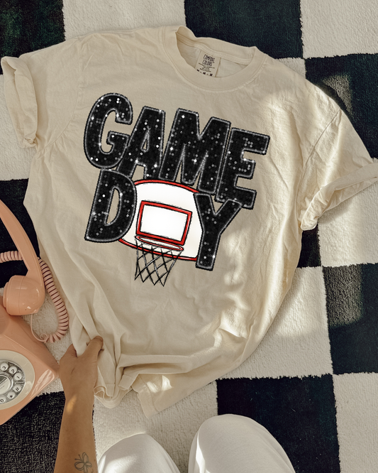 Game Day Basketball (glitter)