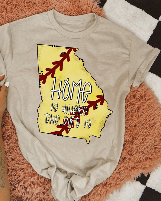 Georgia Home Is Where The Dirt Is Baseball