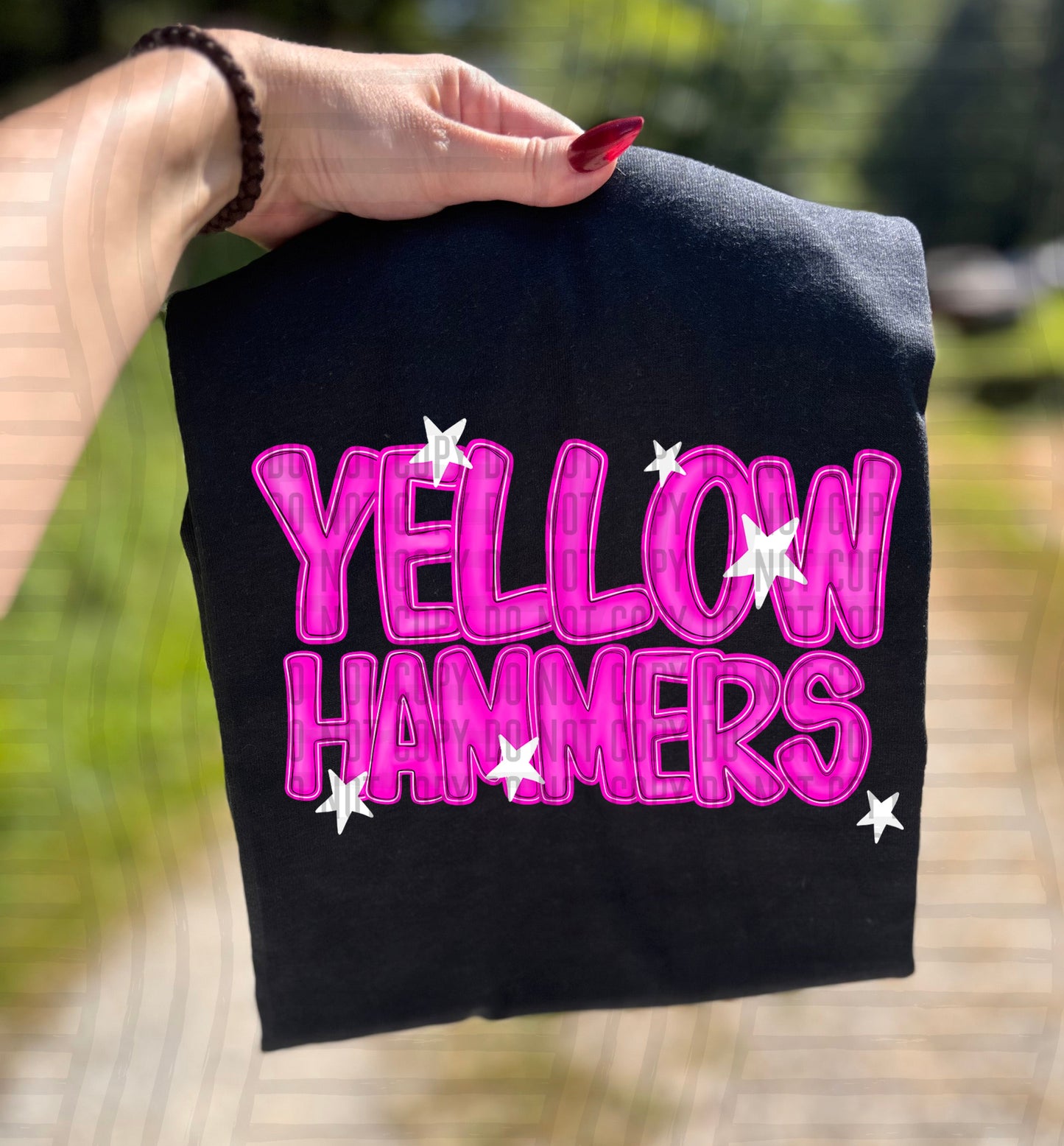 PINK YELLOW HAMMERS
