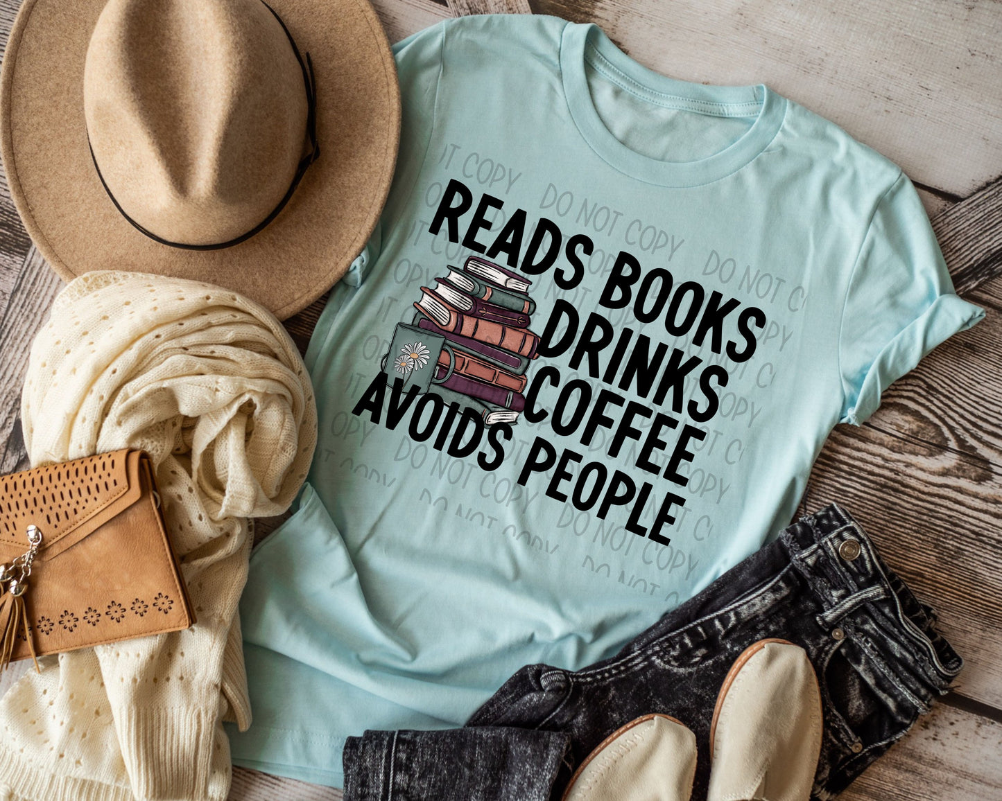 Read Books Drinks Coffee Avoids People