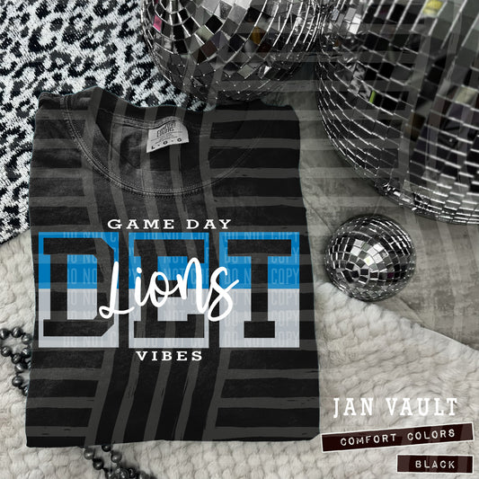 GAME DAY VIBES DETROIT LIONS