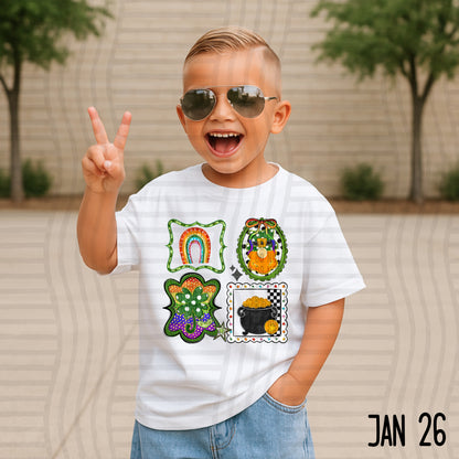 ST. PATRICK'S DAY FRAMES AND BOW