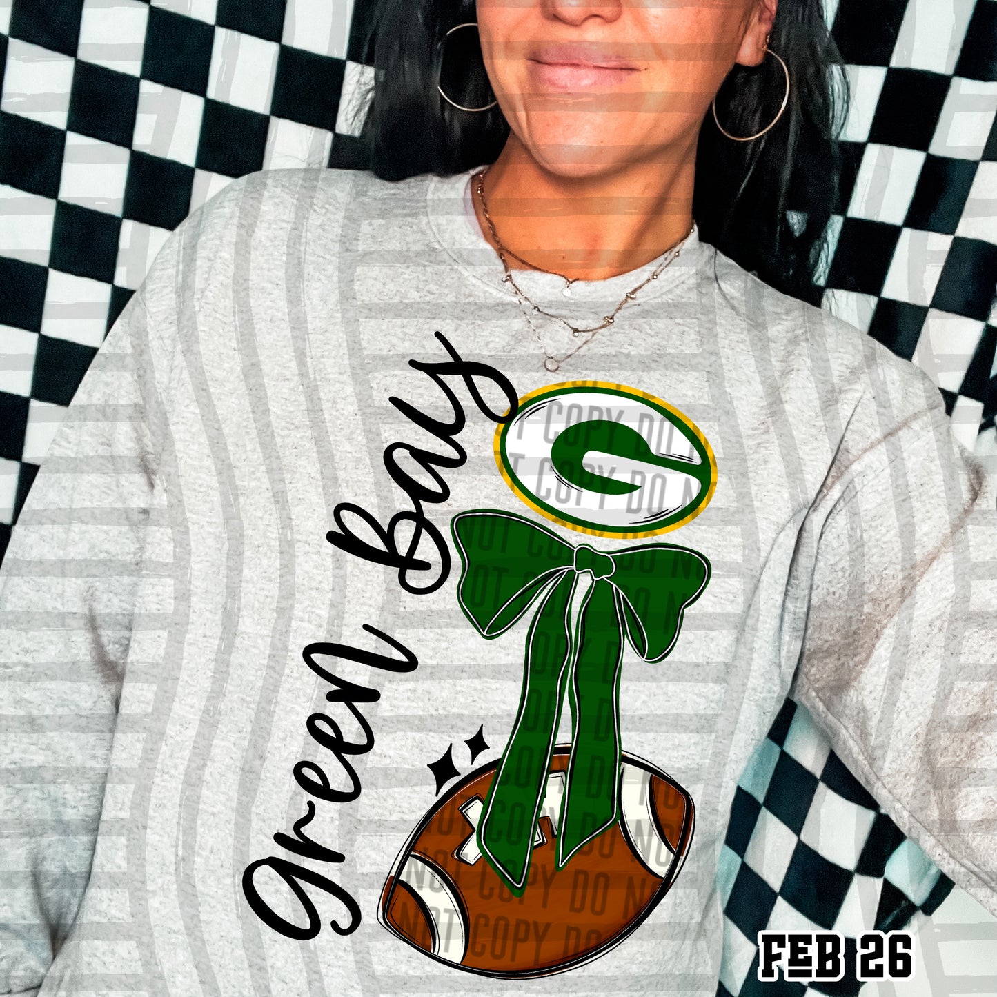 GREEN BAY PACKERS FOOTBALL BOW