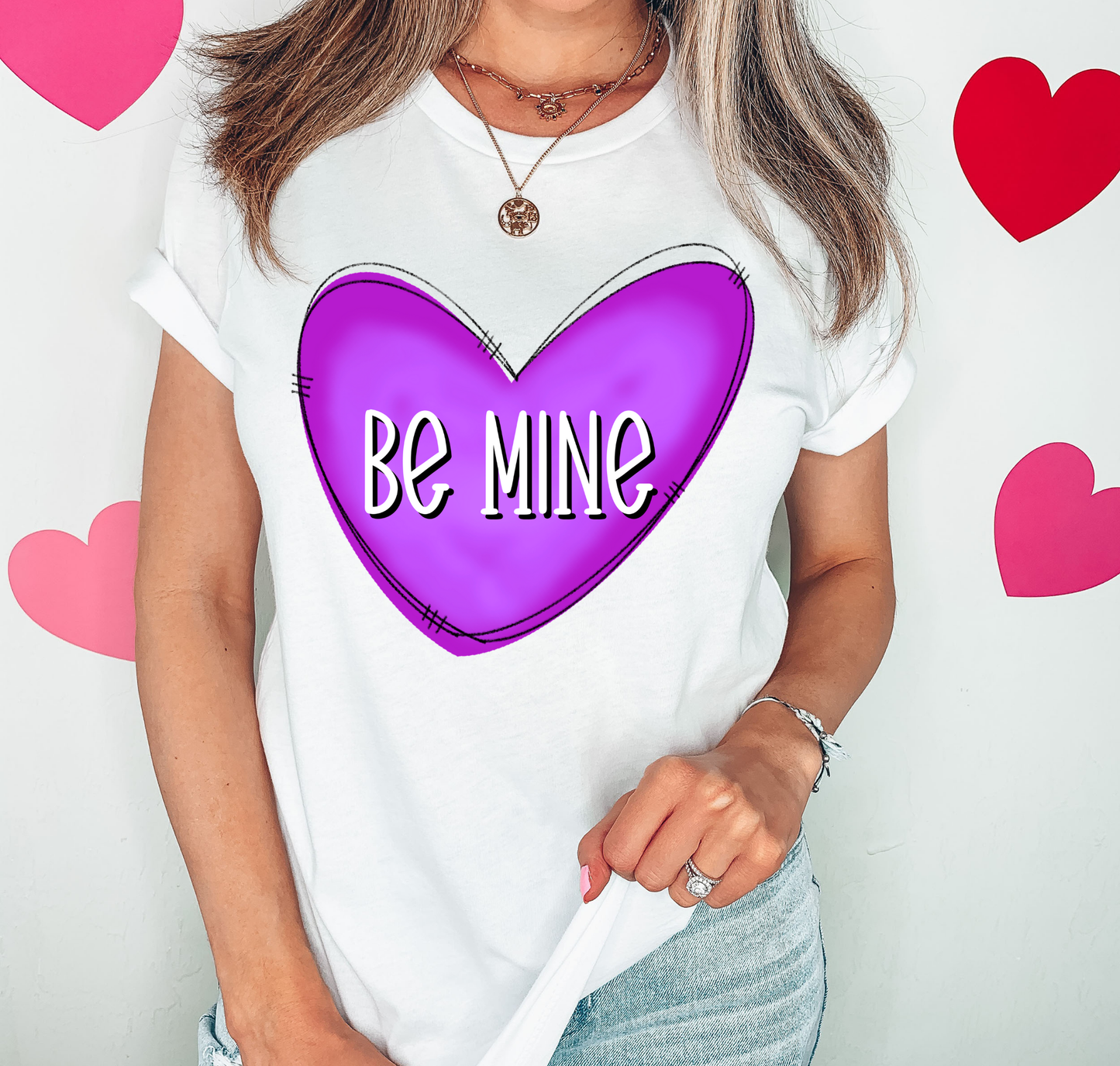 Be Mine Purple Heart