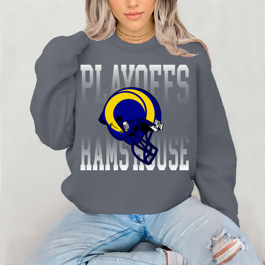 Rams Rams House Playoffs Faded