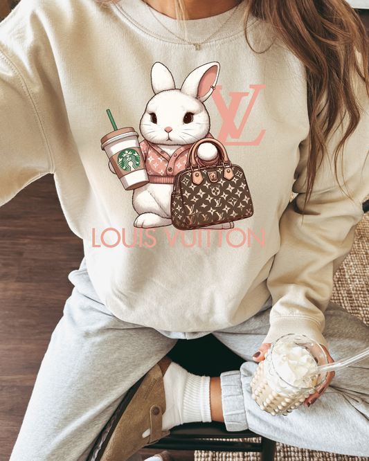 LV Bunny w/Starbucks (Louis Vuitton)