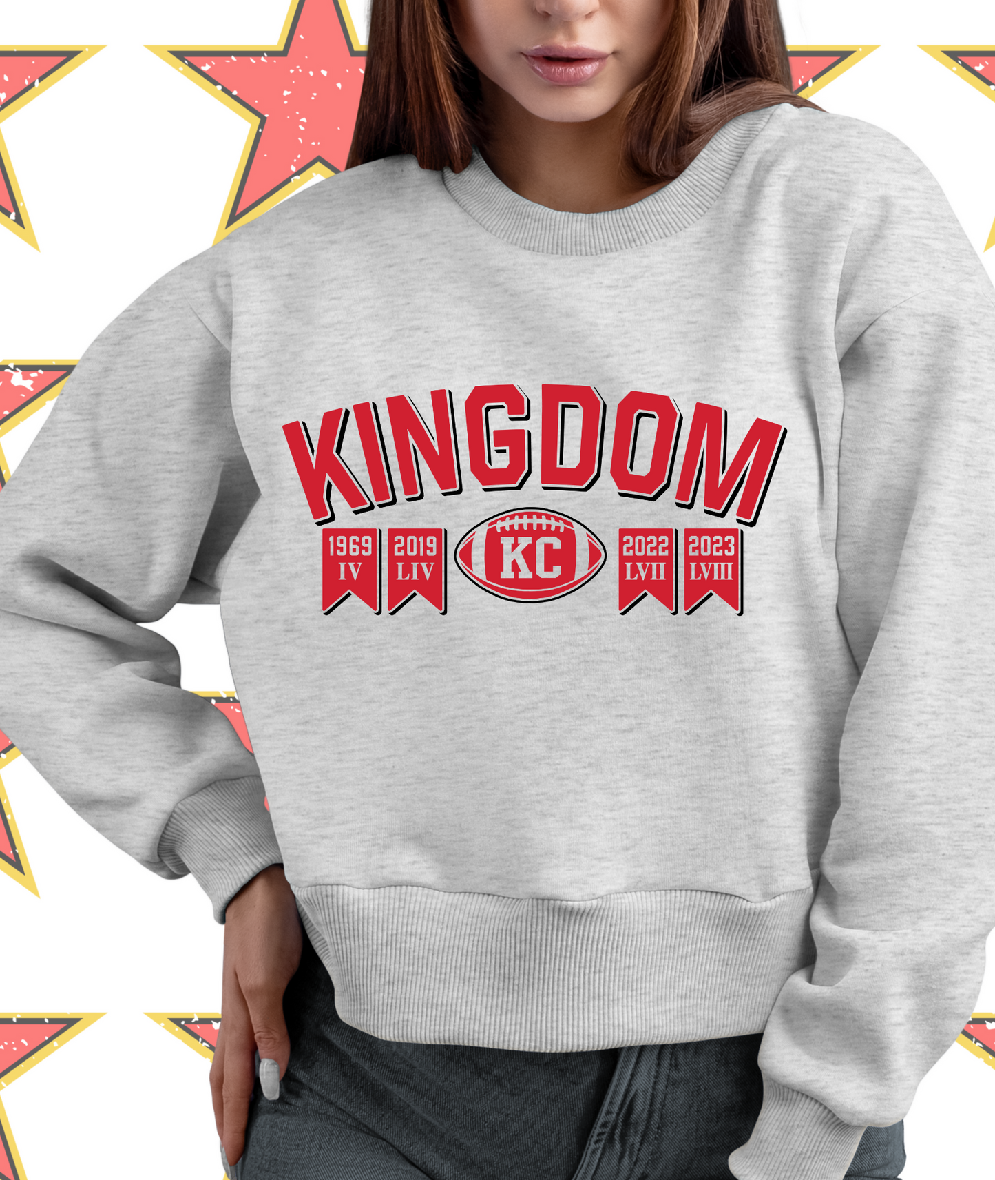 Kingdom KC Year Flags RED/BLACK