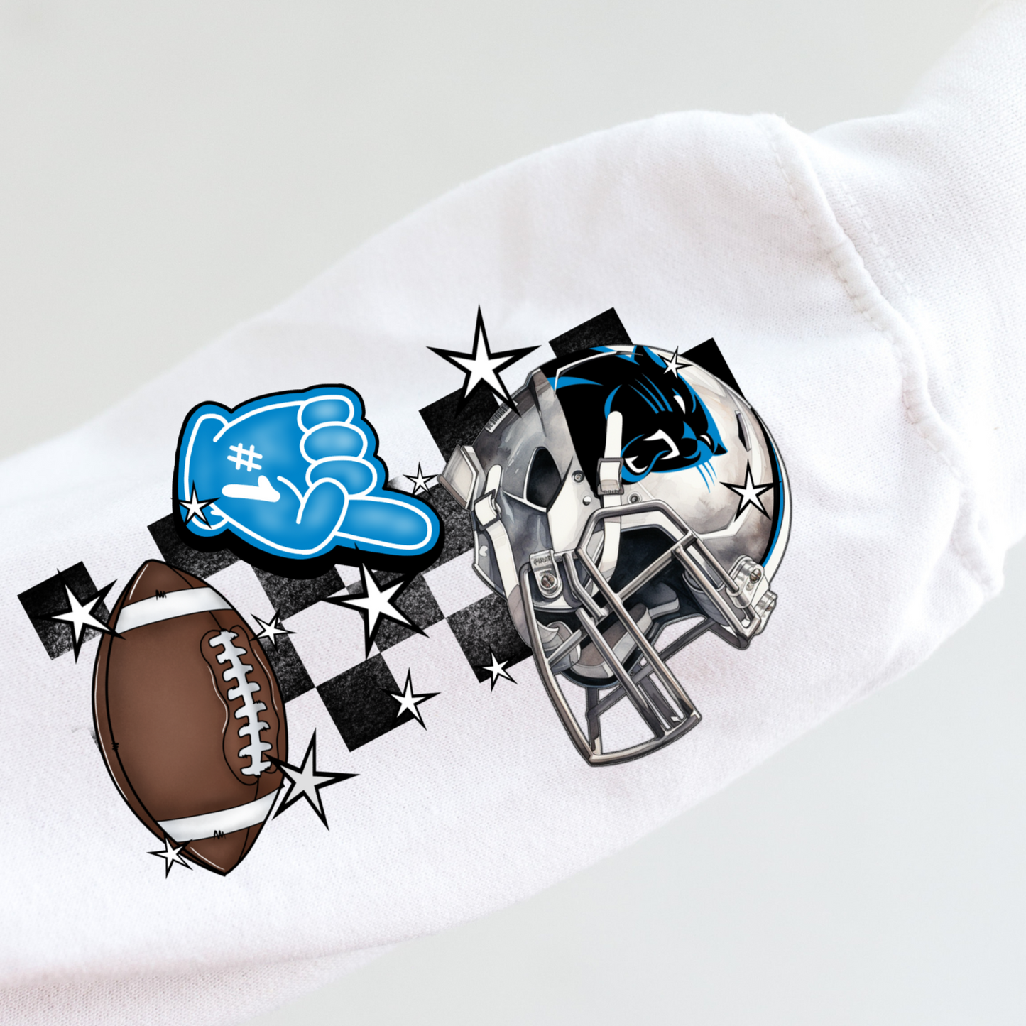 Jaguars Foam Finger SLEEVE- DTF Transfer