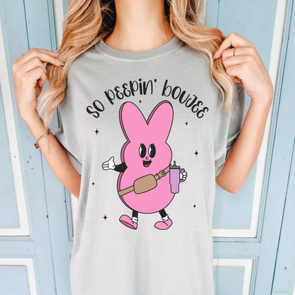 So Peepin' Bougee Pink- DTF Transfer