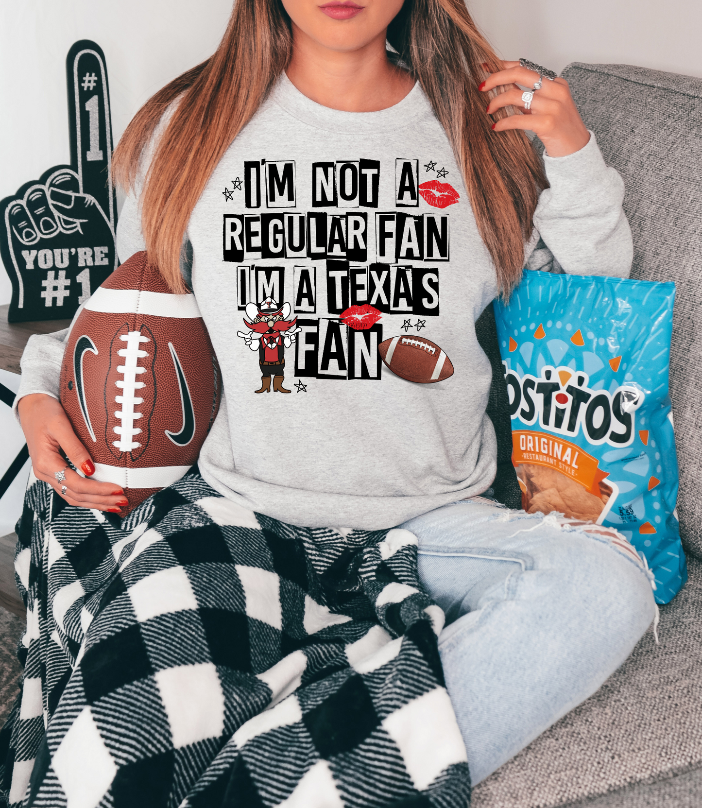 I'm not a regular fan I'm a Texas fan-Texas Tech