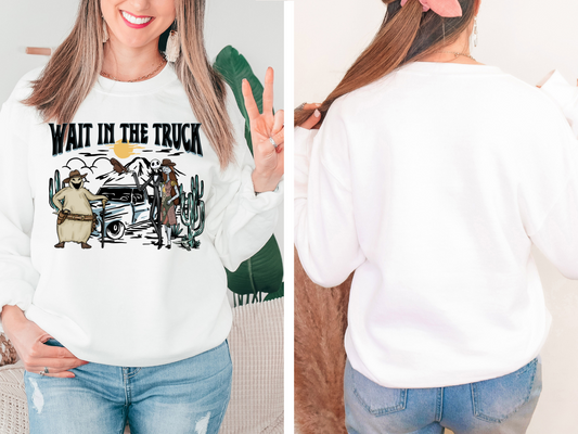 Wait in the truck, Jack, Saly and oogie boogie