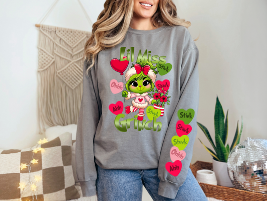 Lil miss green man- SLEEVE