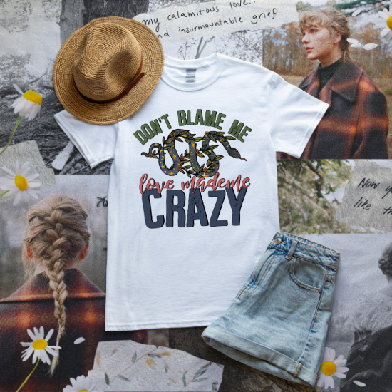 Love Made Me Crazy-DTF Transfer