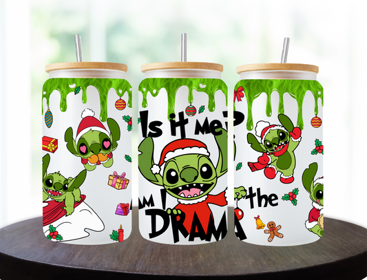 Stitch Is It Me? Am I The Drama  - UV Libby Wrap