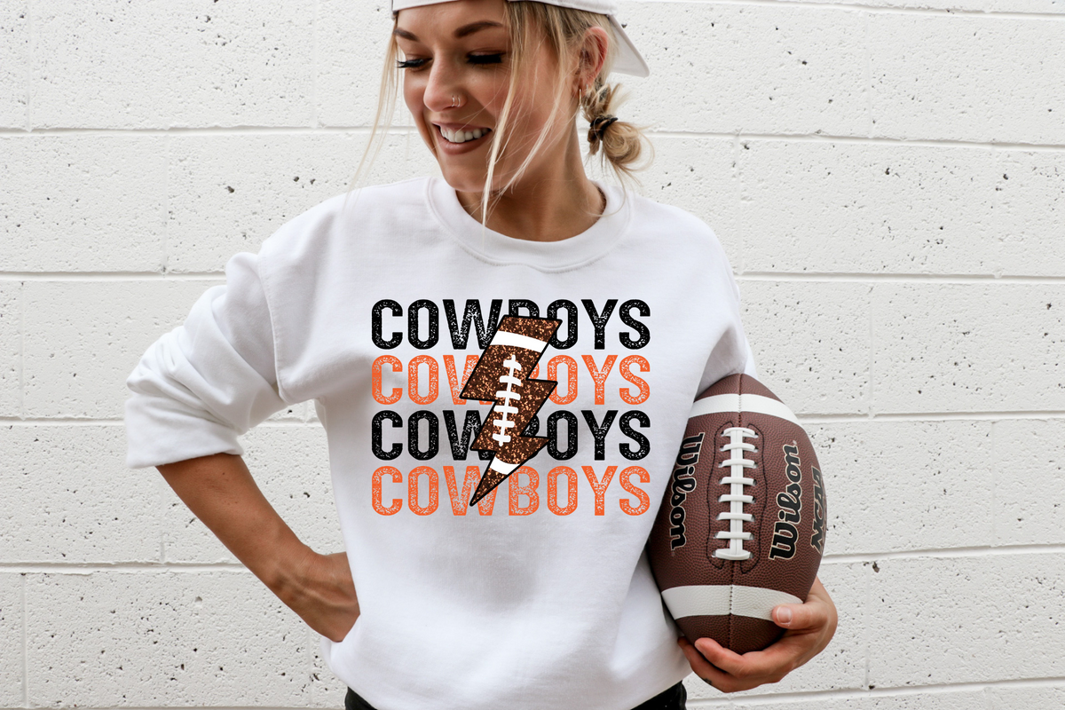 Cowboys-orange and black