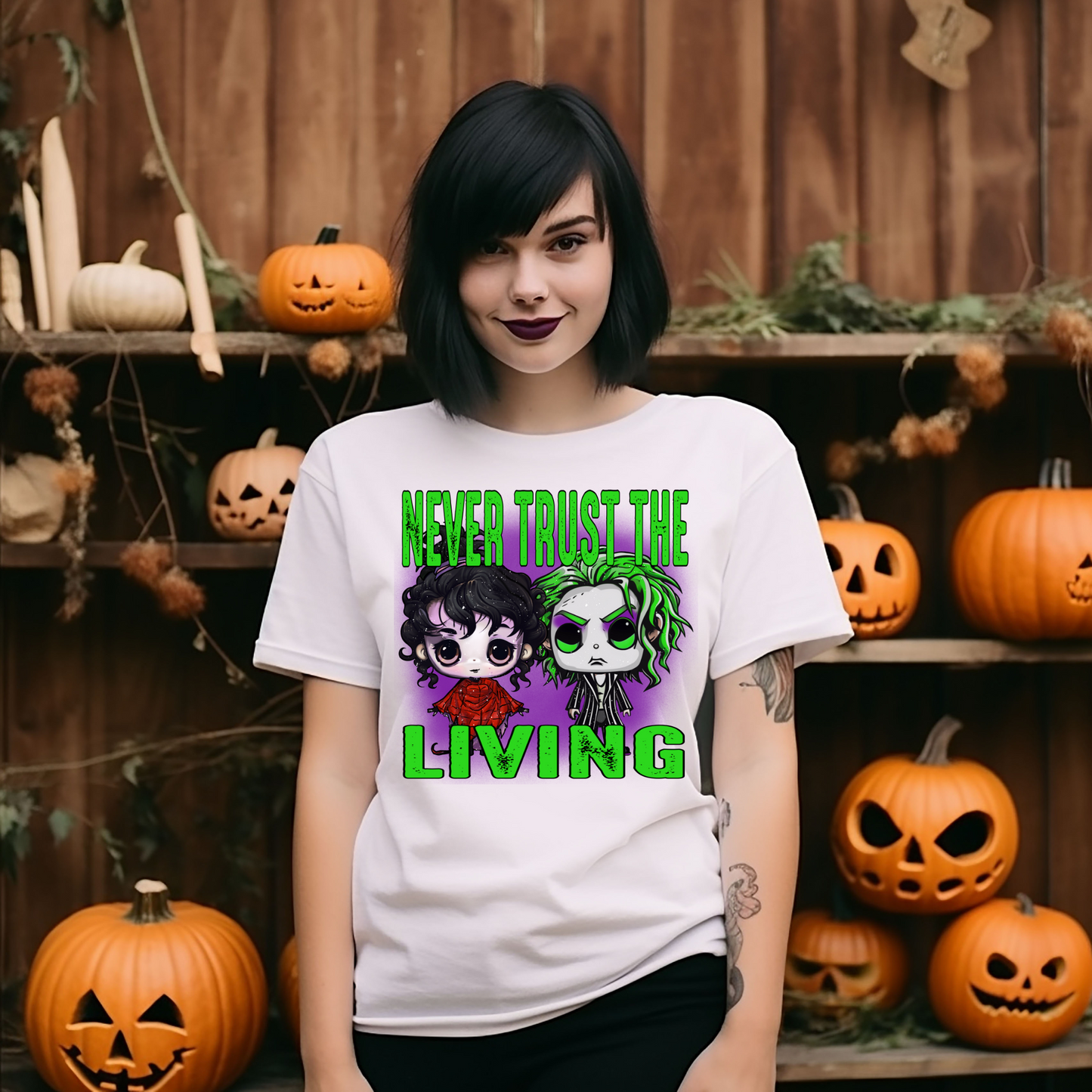 Never trust the living Beetlejuice