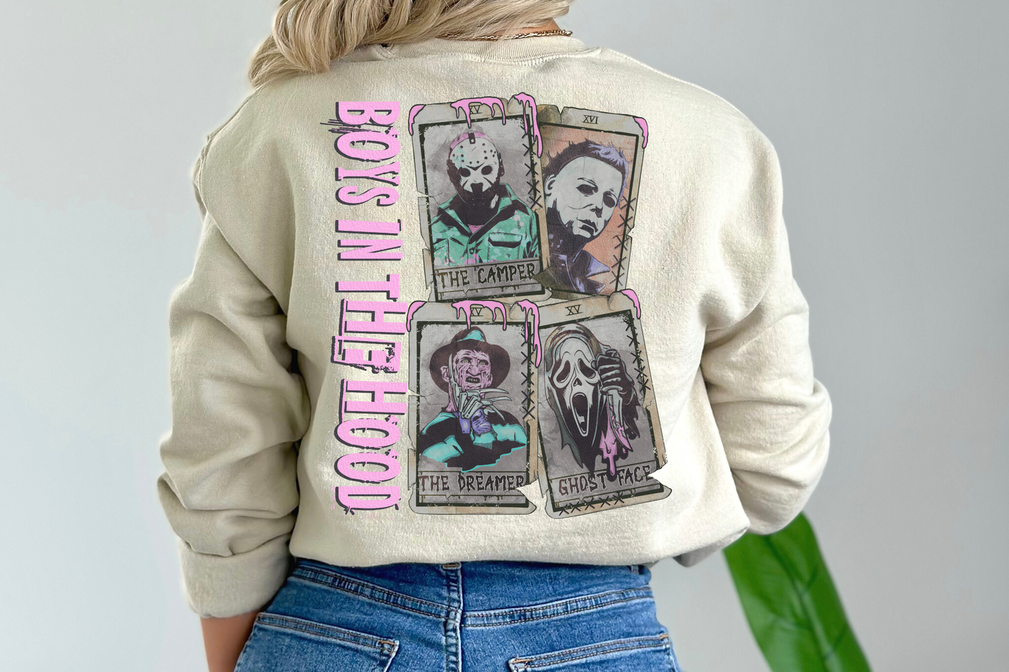 Boys in the hood horror collage