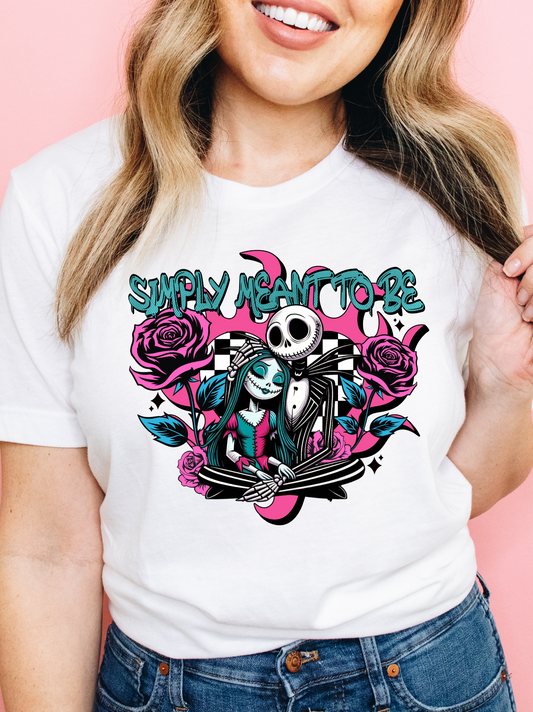Simply Meant To Be Jack & Sally - DTF Transfer
