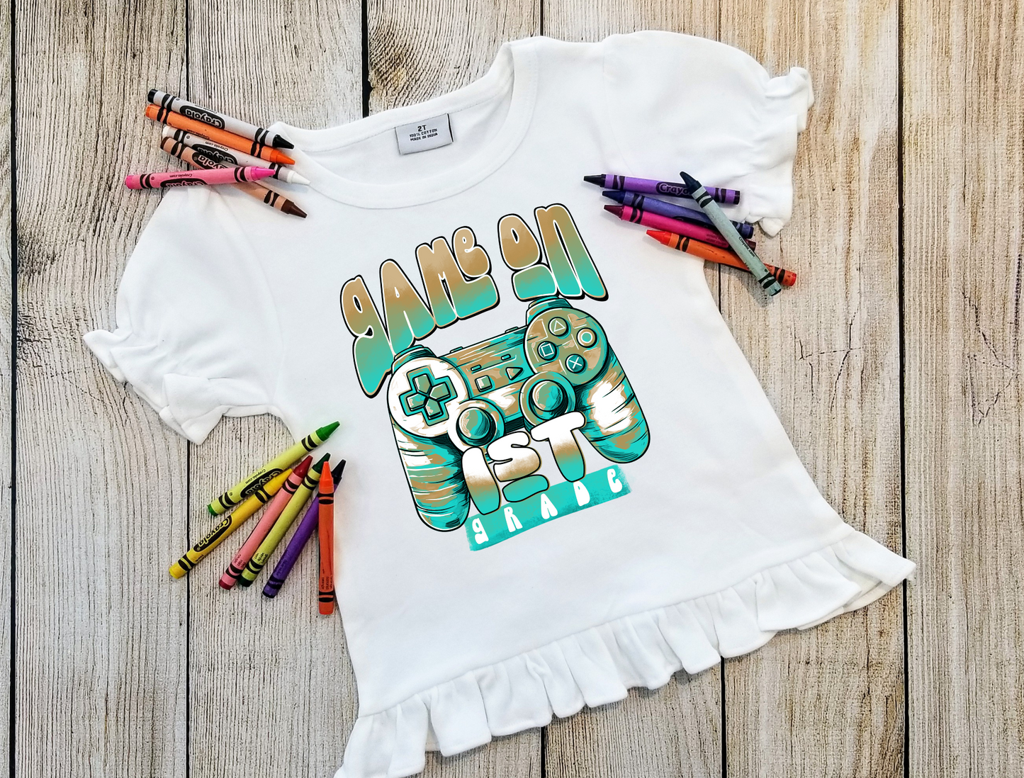 Game On 1st Grade – Light Blue