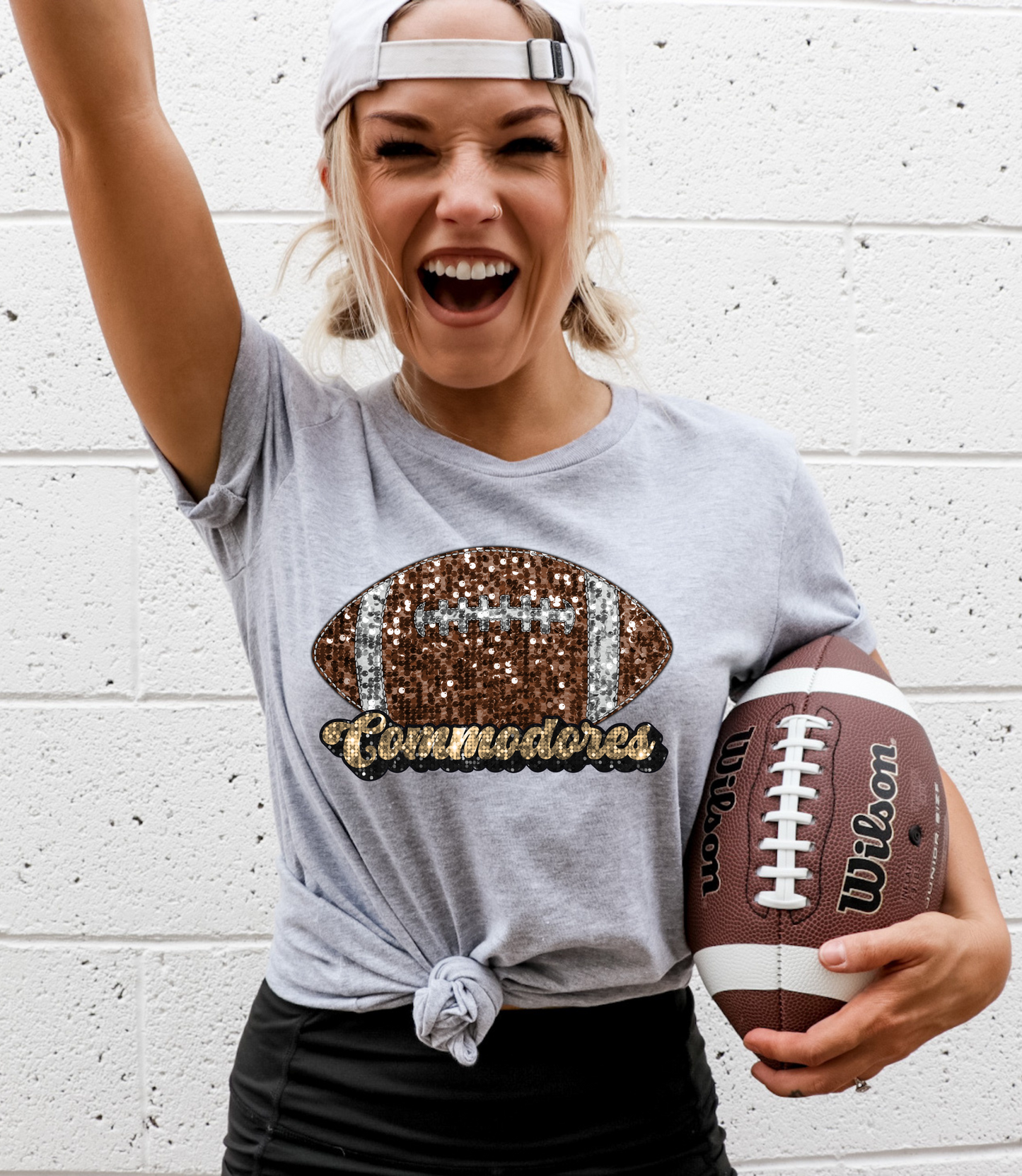 Commodores, sequin - football