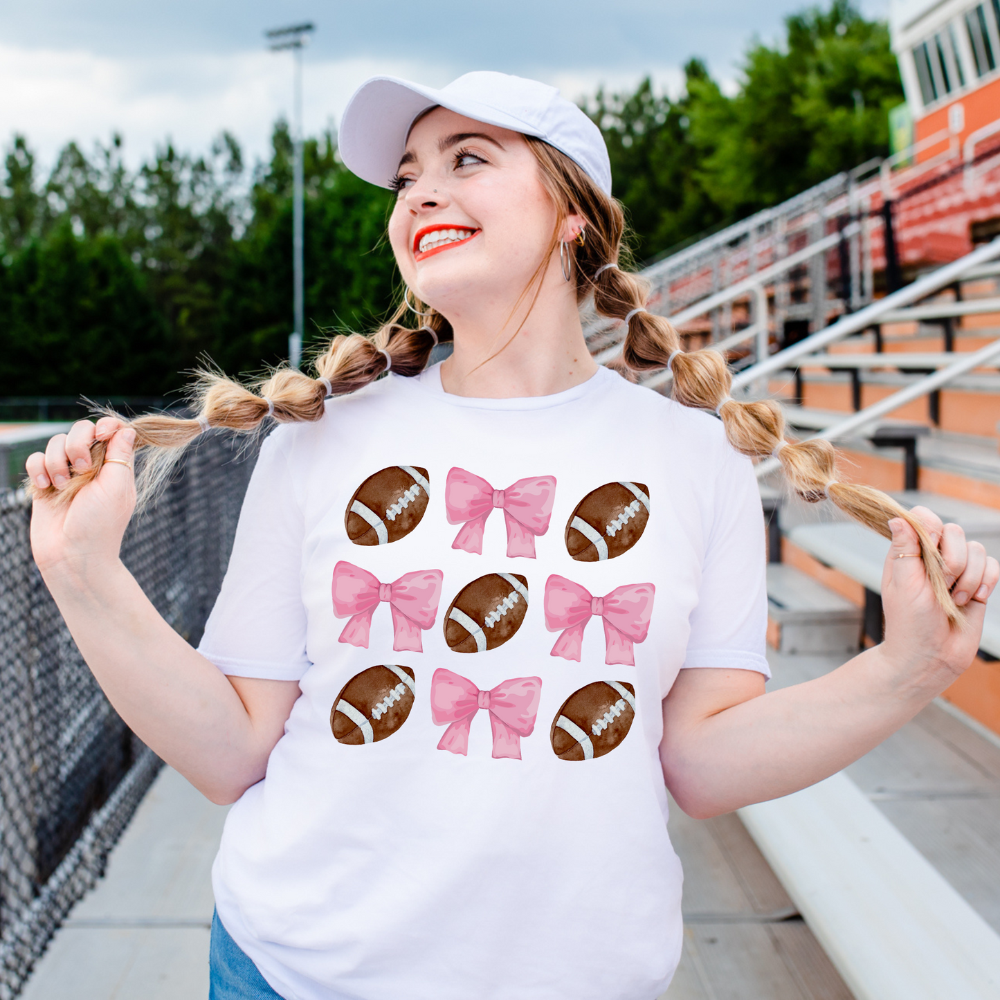 Football Coquette Collage