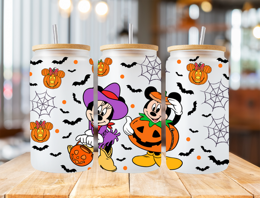 Cowgirl Minnie pumpkin Mickey - UV Libby Wrap