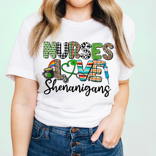 Nurse Love Shenanigans- DTF Transfer