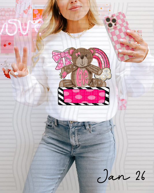 CUSTOM TEDDY BEAR NAME TAG