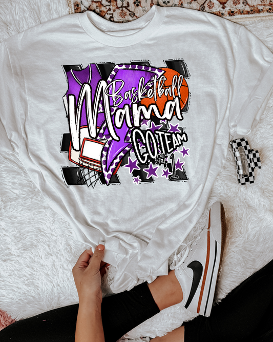 Basketball Mama Go Team (purple)
