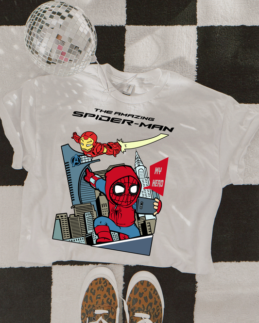 The Amazing Spider Man With Iron Man