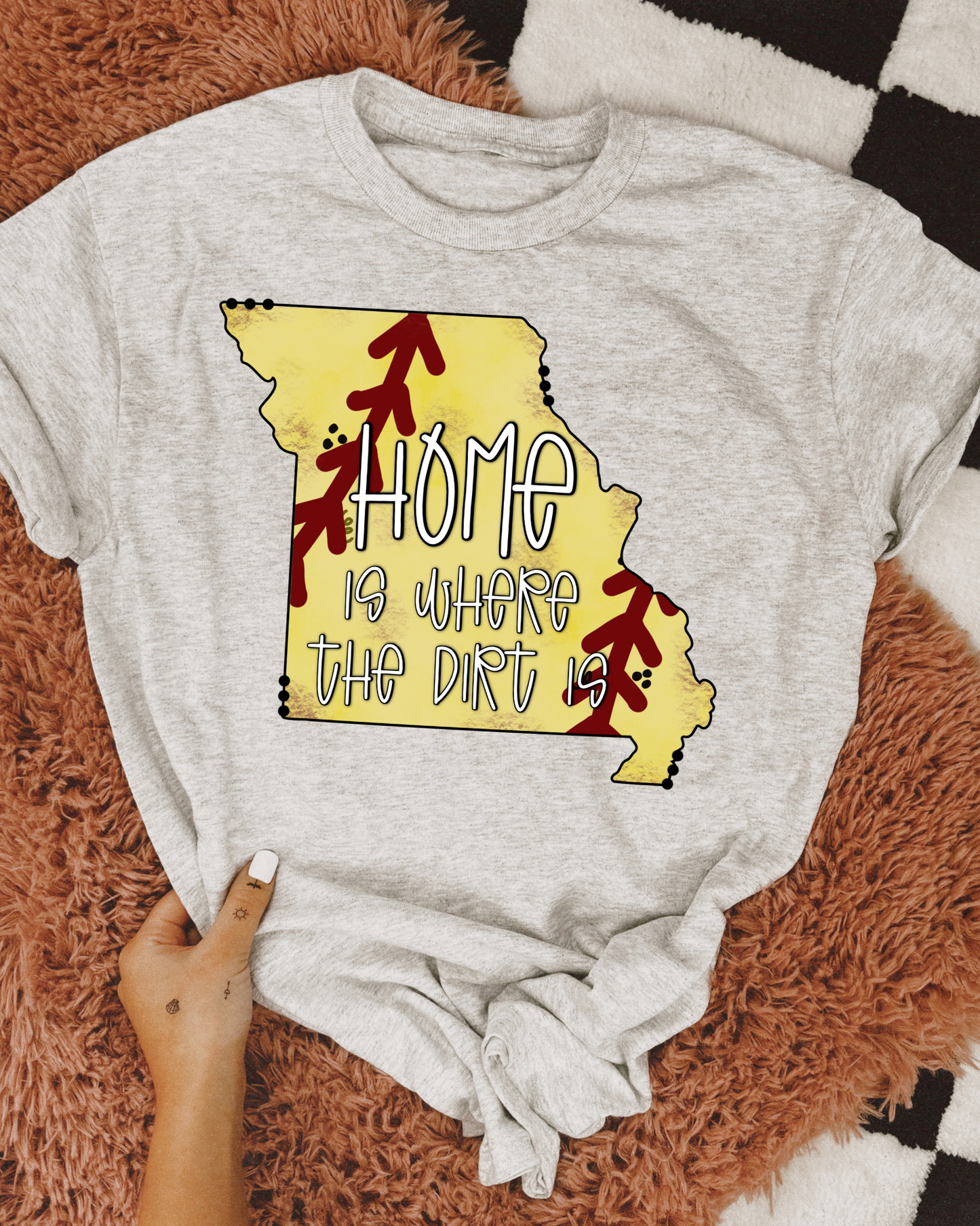 Missouri Home Is Where The Dirt Is Baseball