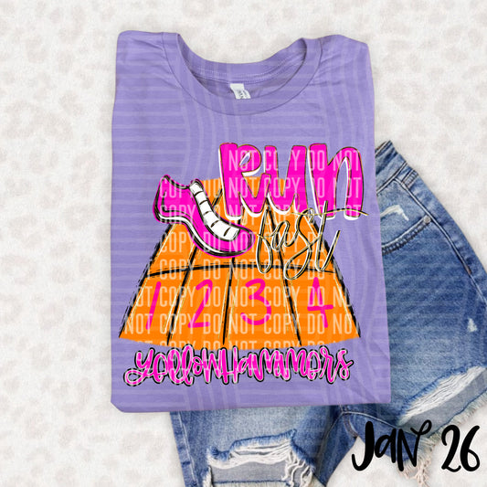 RUN FAST YELLOWHAMMERS