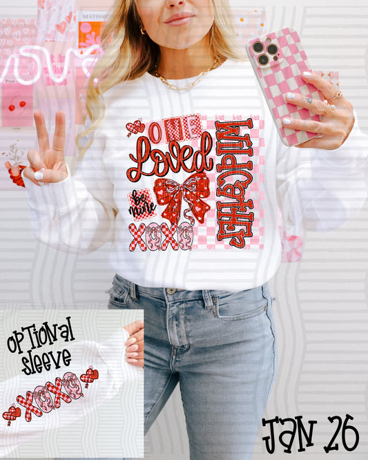 XOXO ONE LOVED WILDCATTER (FRONT ONLY)