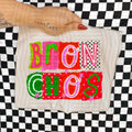 BRONCHOS RED & GREEN CHECKERS