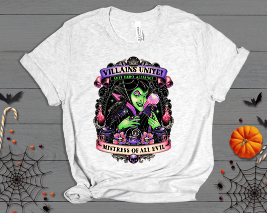 Villains unite! Mistress of all evil