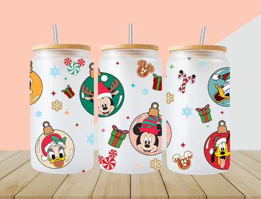 Mickey and Friends Ornaments - UV Libby Wrap