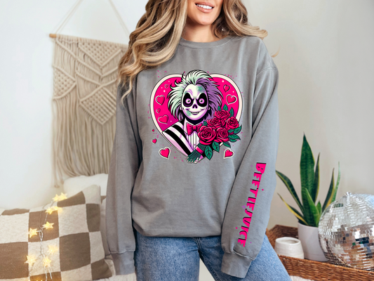 Bettlejuice Pink Heart- SLEEVE