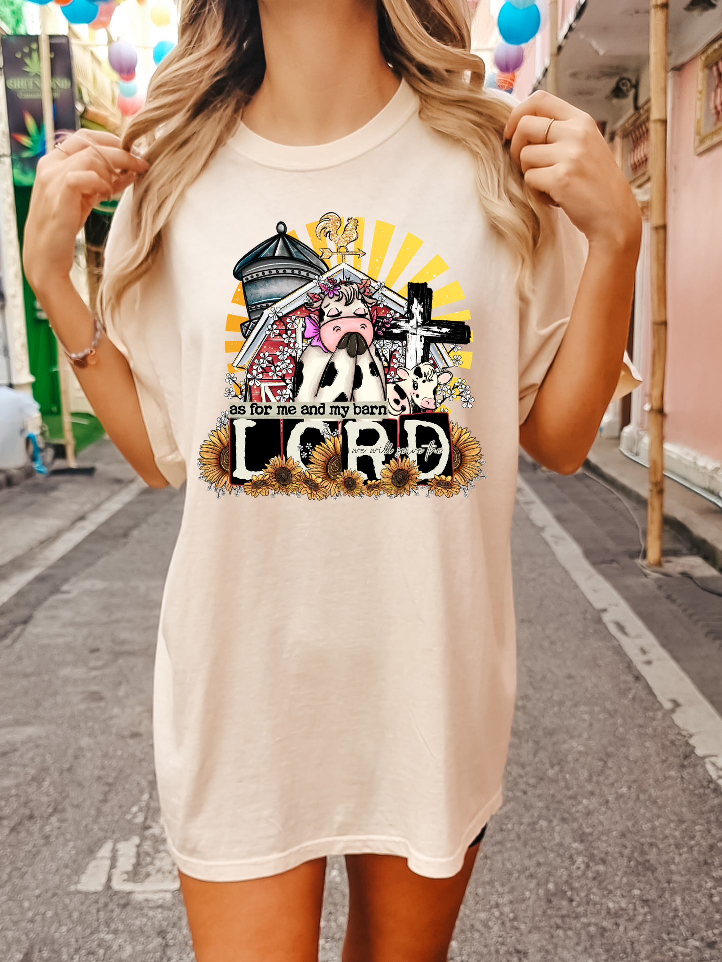 As for me and my barn we will serve the lord