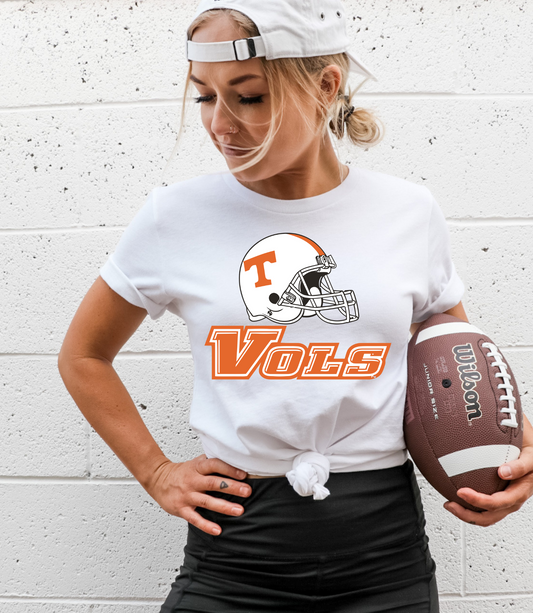 Vols with helmet