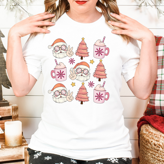 Peace Sign Santa