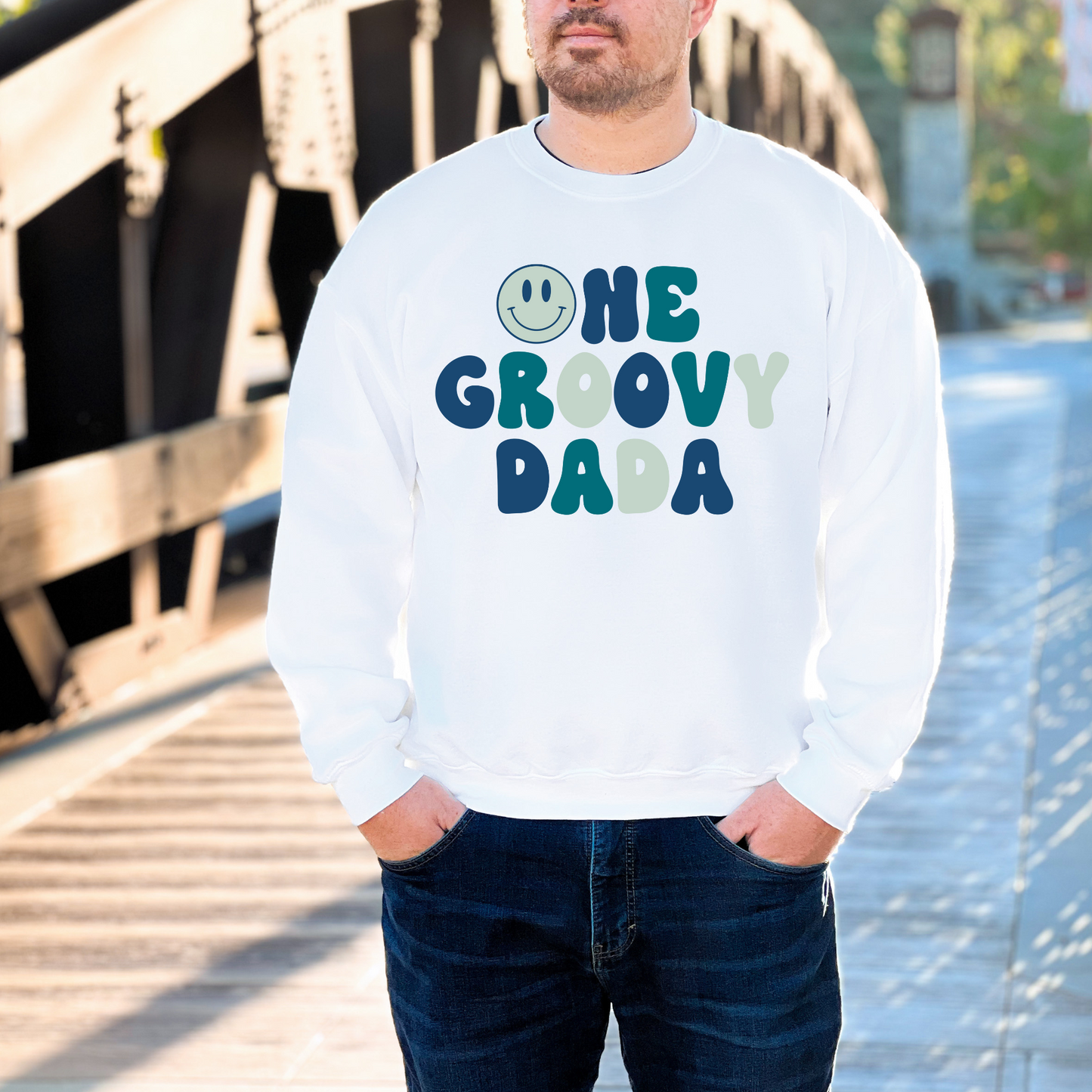 One Groovy Dada - Blue