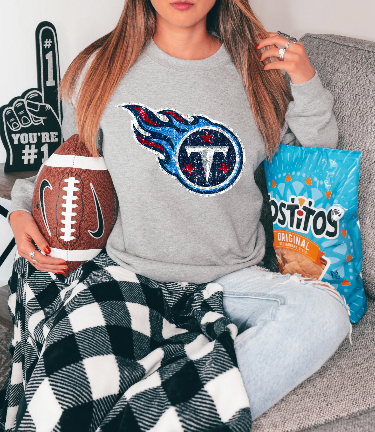 Titans GLITTER - DTF Print