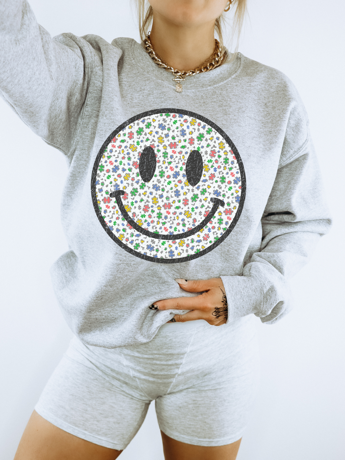 Autism Awareness-Smiley