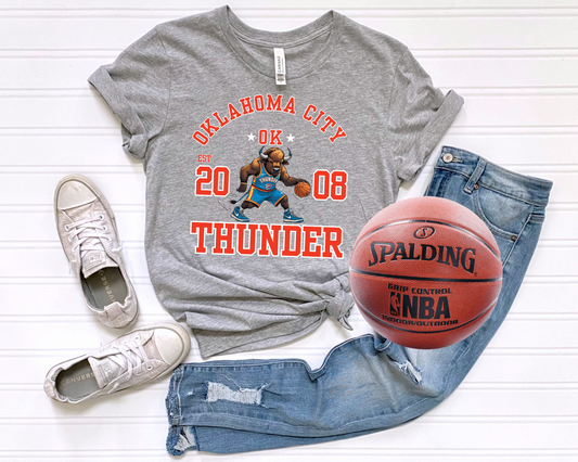 Oklahoma City Thunder 2008 (orange)