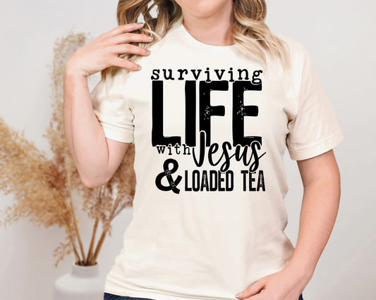 Surviving life with Jesus & loaded tea